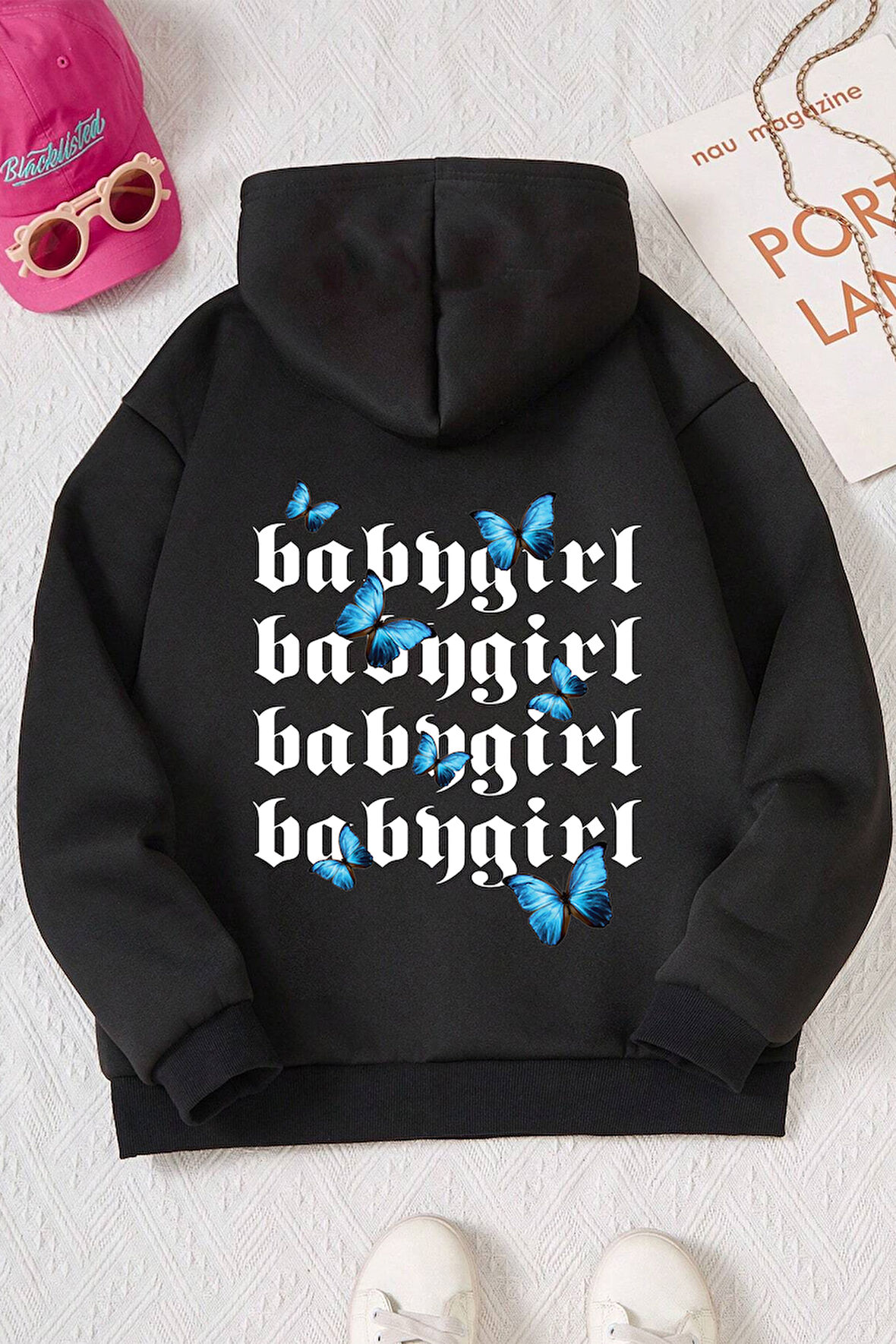 Uyguntarz Babygirl Baskılı Erkek - Kız Çocuk Rahat Kalıp Sweatshirt