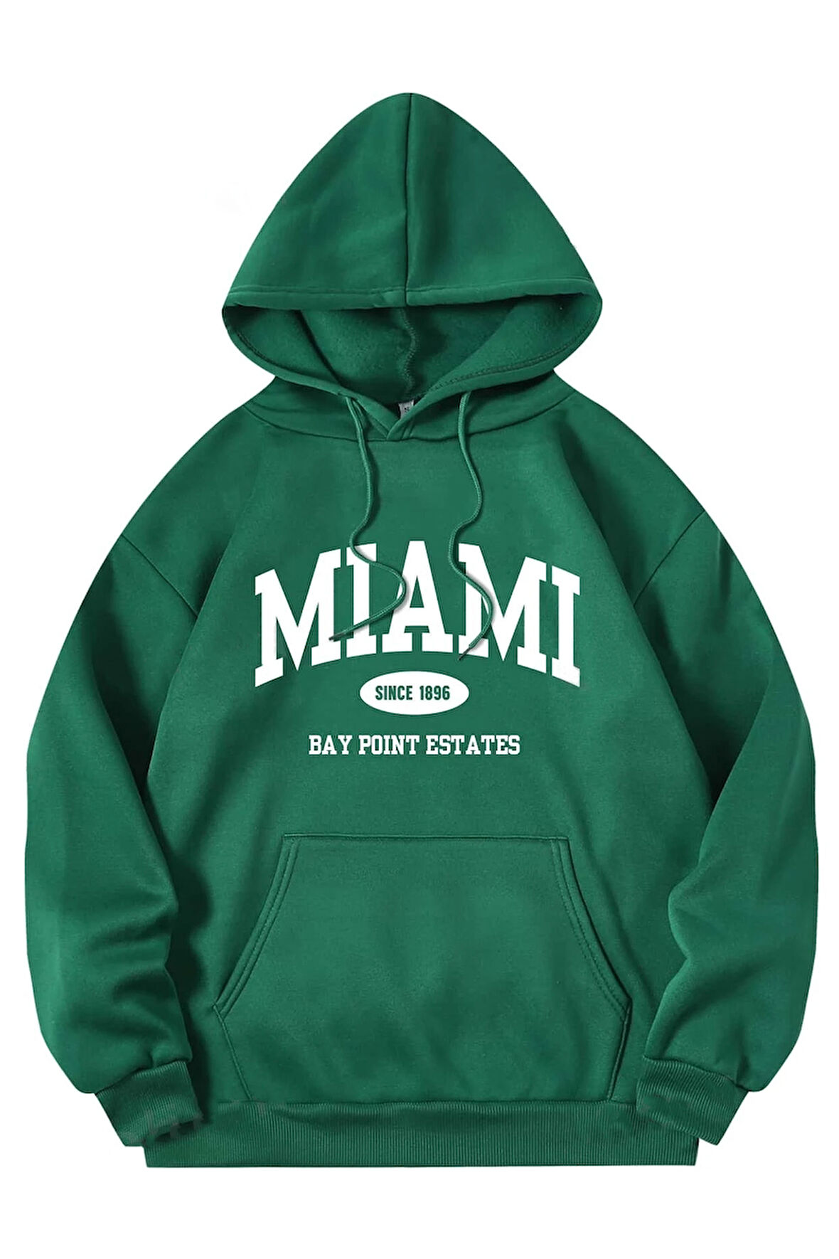 Uyguntarz Miami Baskılı Oversize Sweatshirt