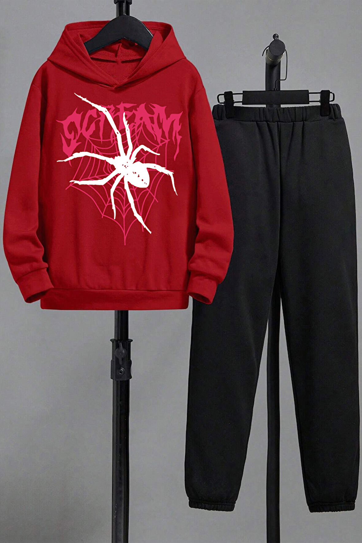 Uyguntarz Scream Baskılı Erkek Çocuk  - Kız Rahat Eşofman Takımı