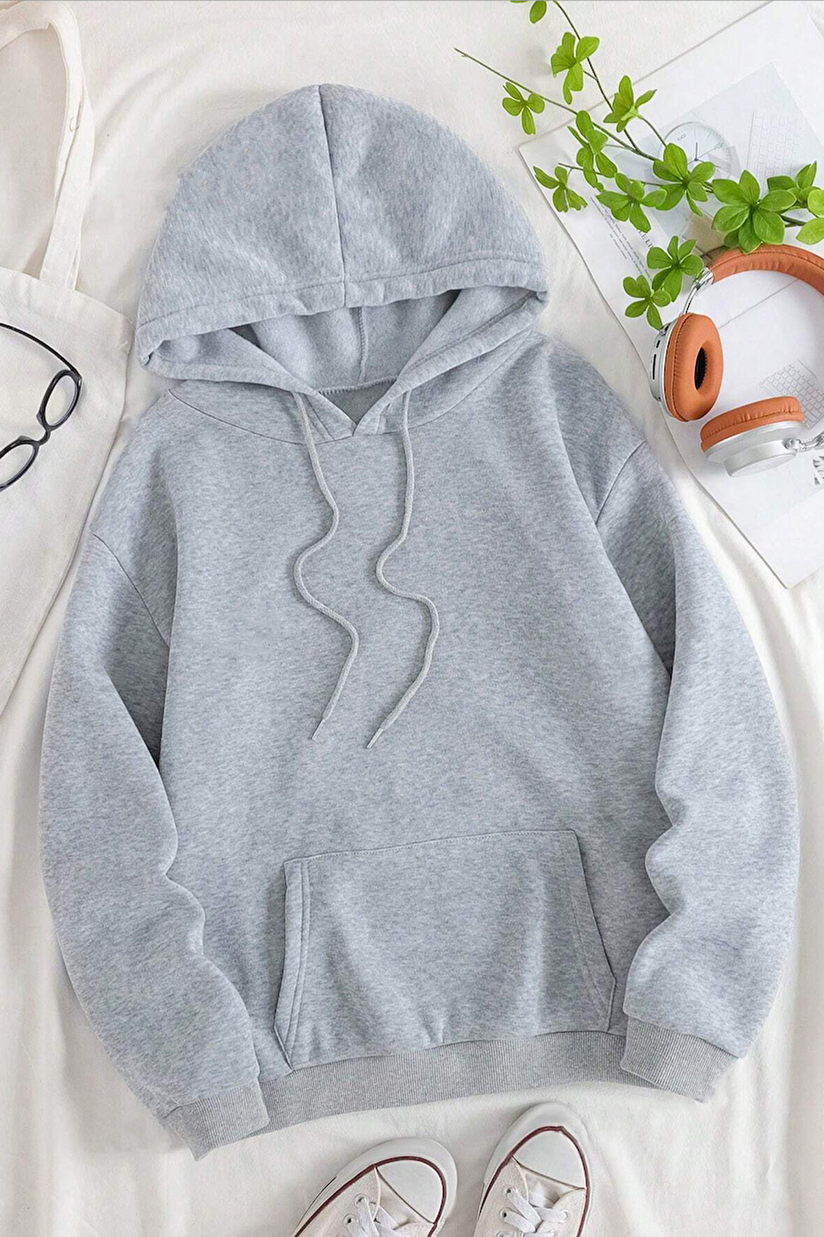 Uyguntarz Rahat Kalıp Unisex Oversize Sweatshirt