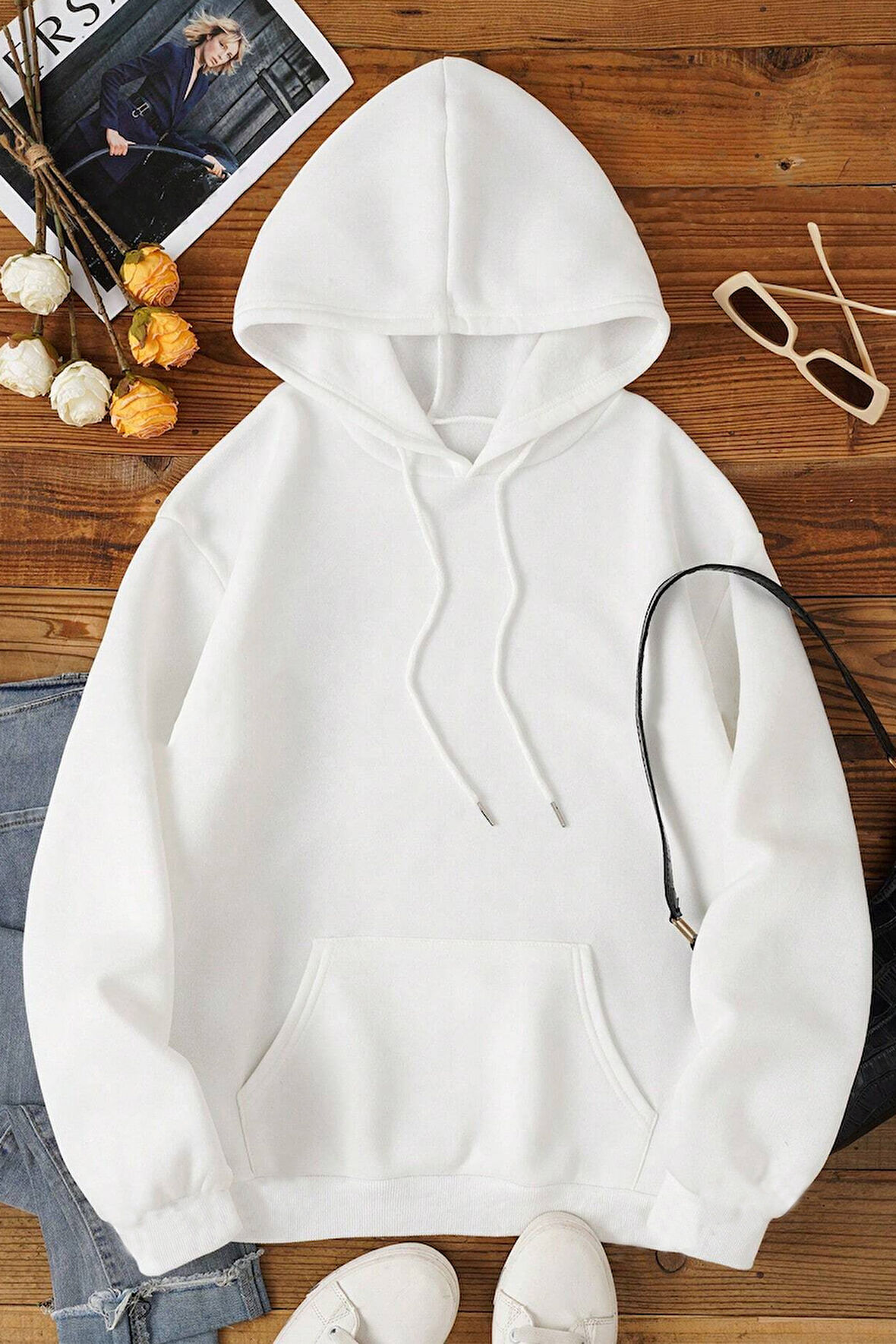 Uyguntarz Rahat Kalıp Unisex Oversize Sweatshirt