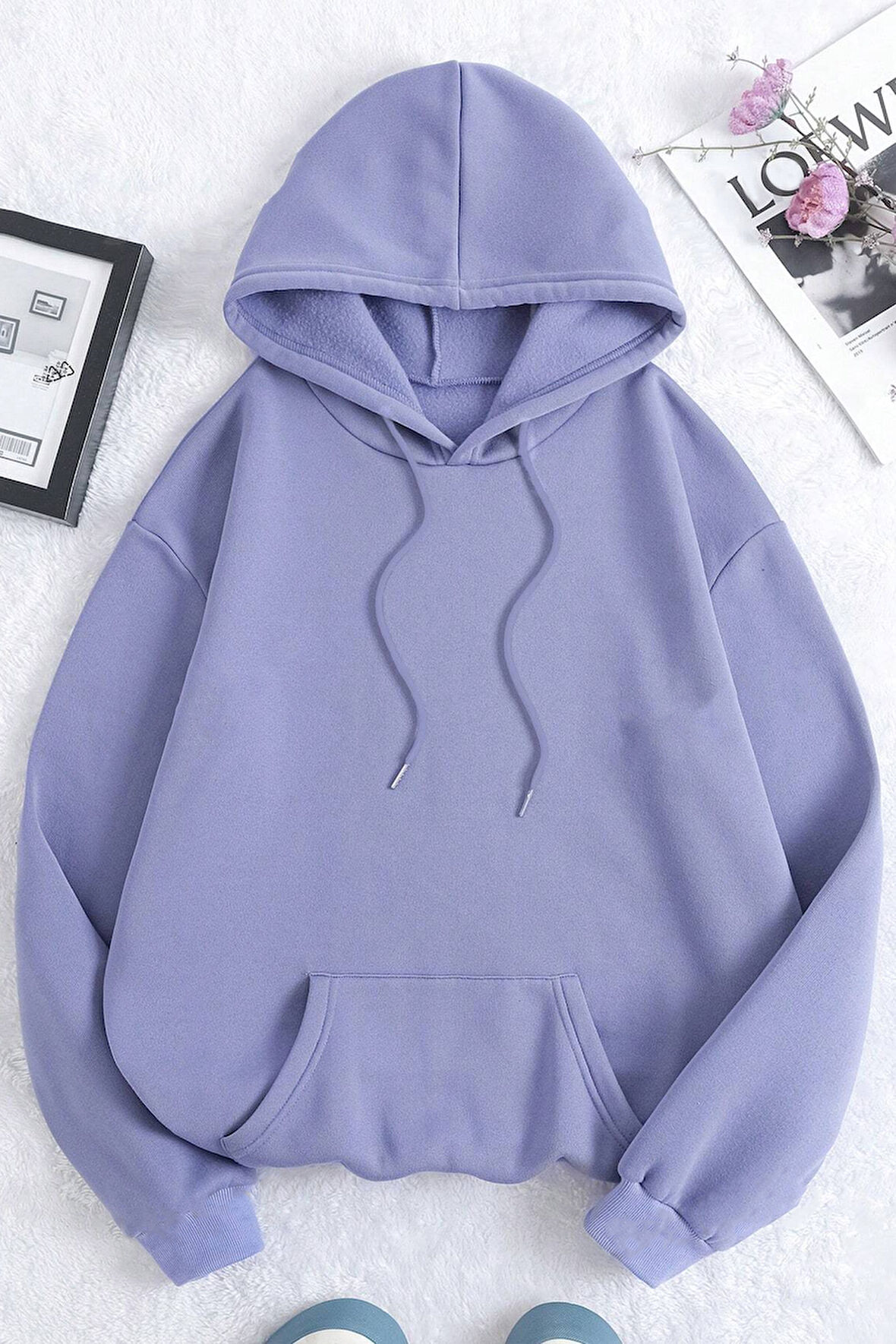 Uyguntarz Rahat Kalıp Unisex Oversize Sweatshirt