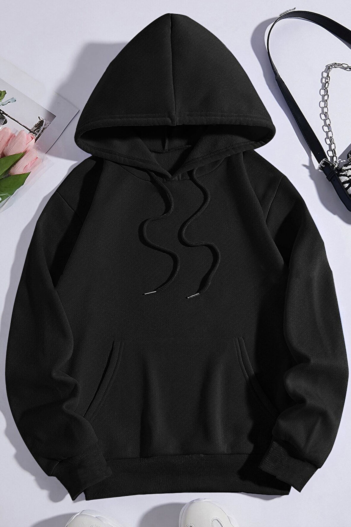 Uyguntarz Rahat Kalıp Unisex Oversize Sweatshirt