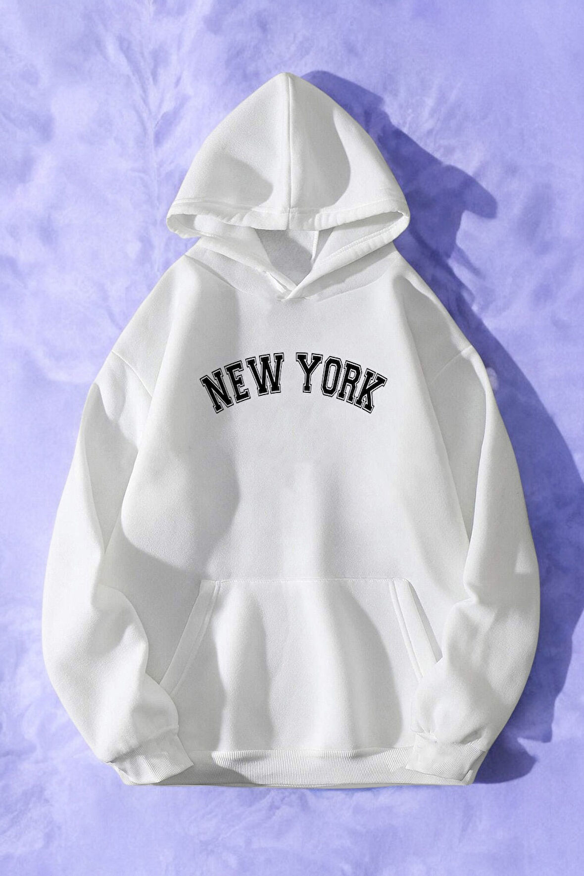 Uyguntarz Newyork Baskılı Oversize Sweatshirt