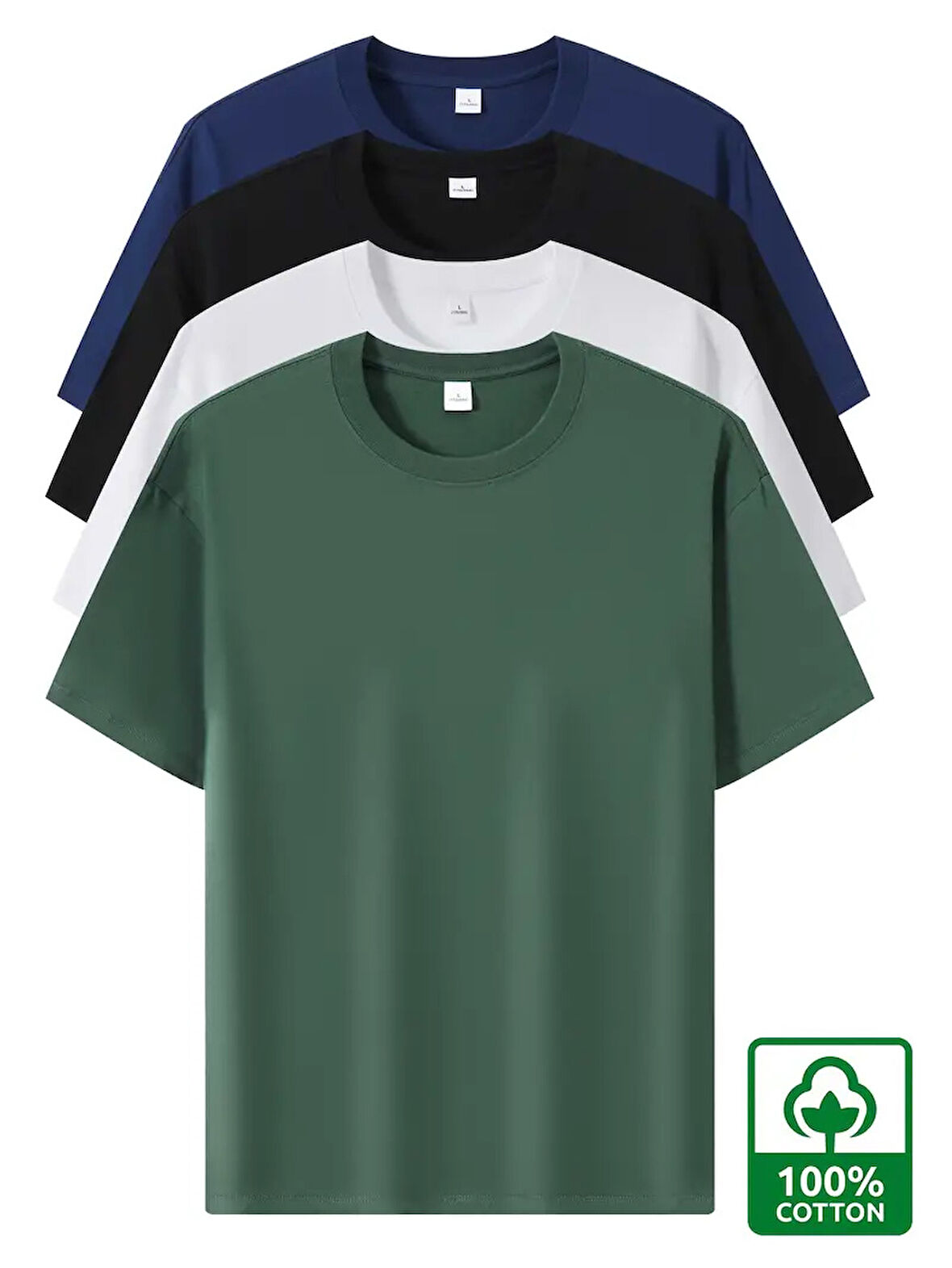 Unisex Basic Model 4'lu Tshirt