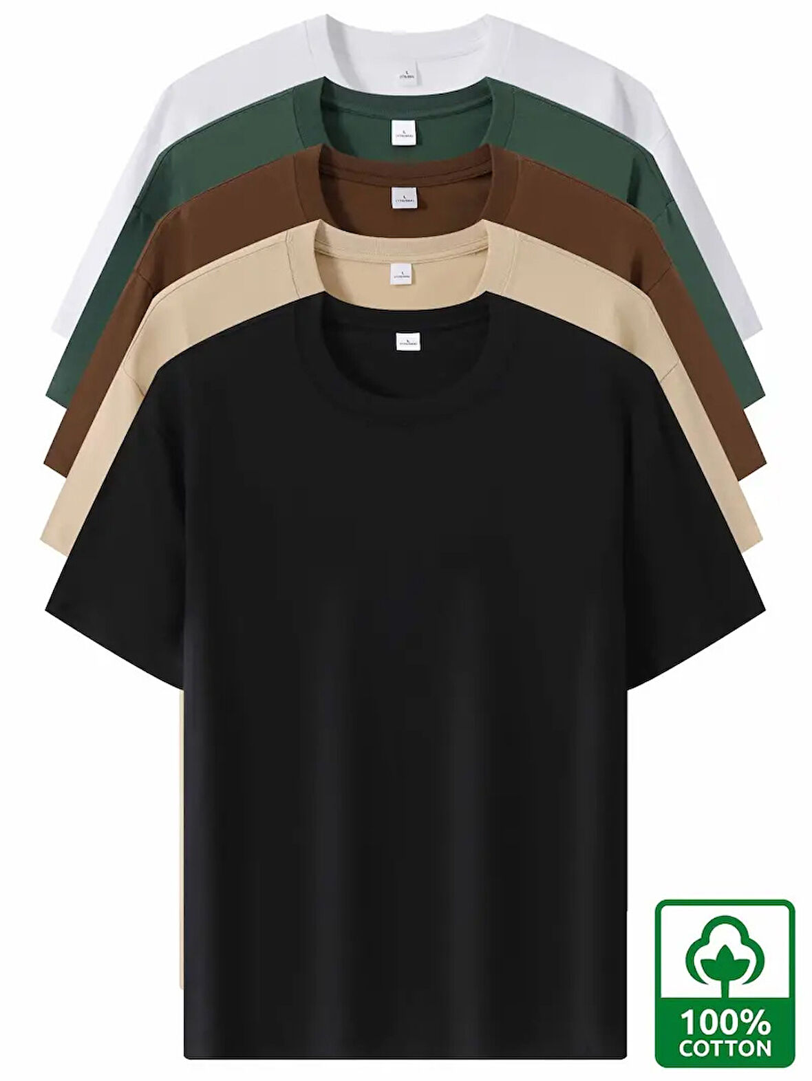 Uyguntarz Unisex Basic Model 5'll Tshirt