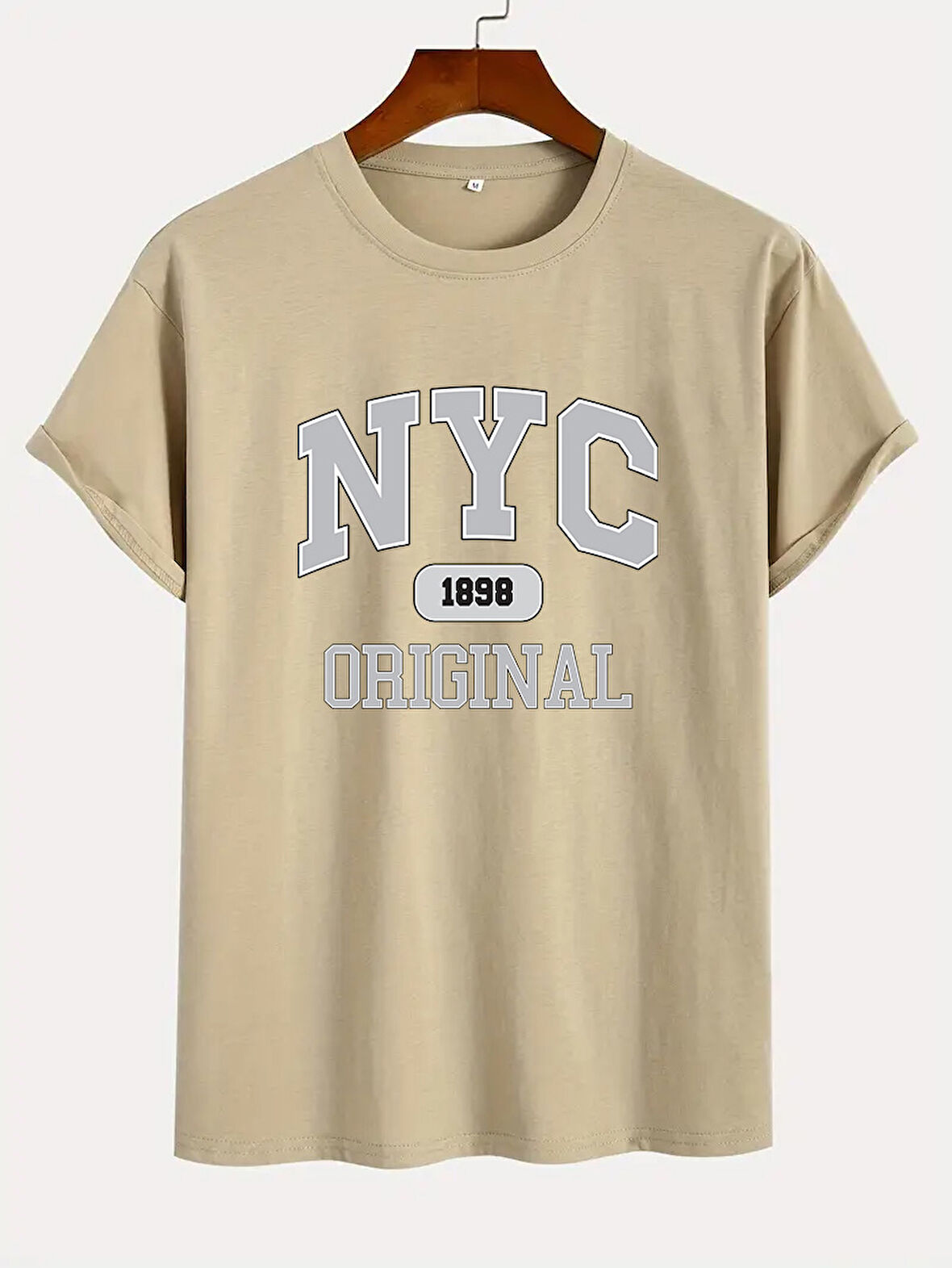 Uyguntarz NYC Baskılı Unisex Oversize Tshirt