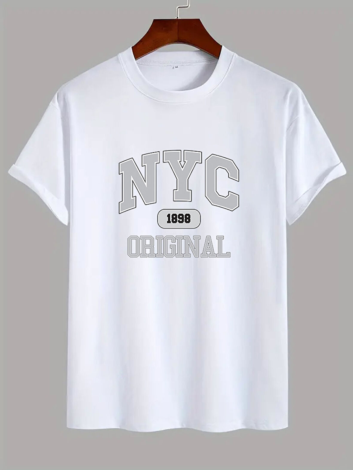 Uyguntarz NYC Baskılı Unisex Oversize Tshirt