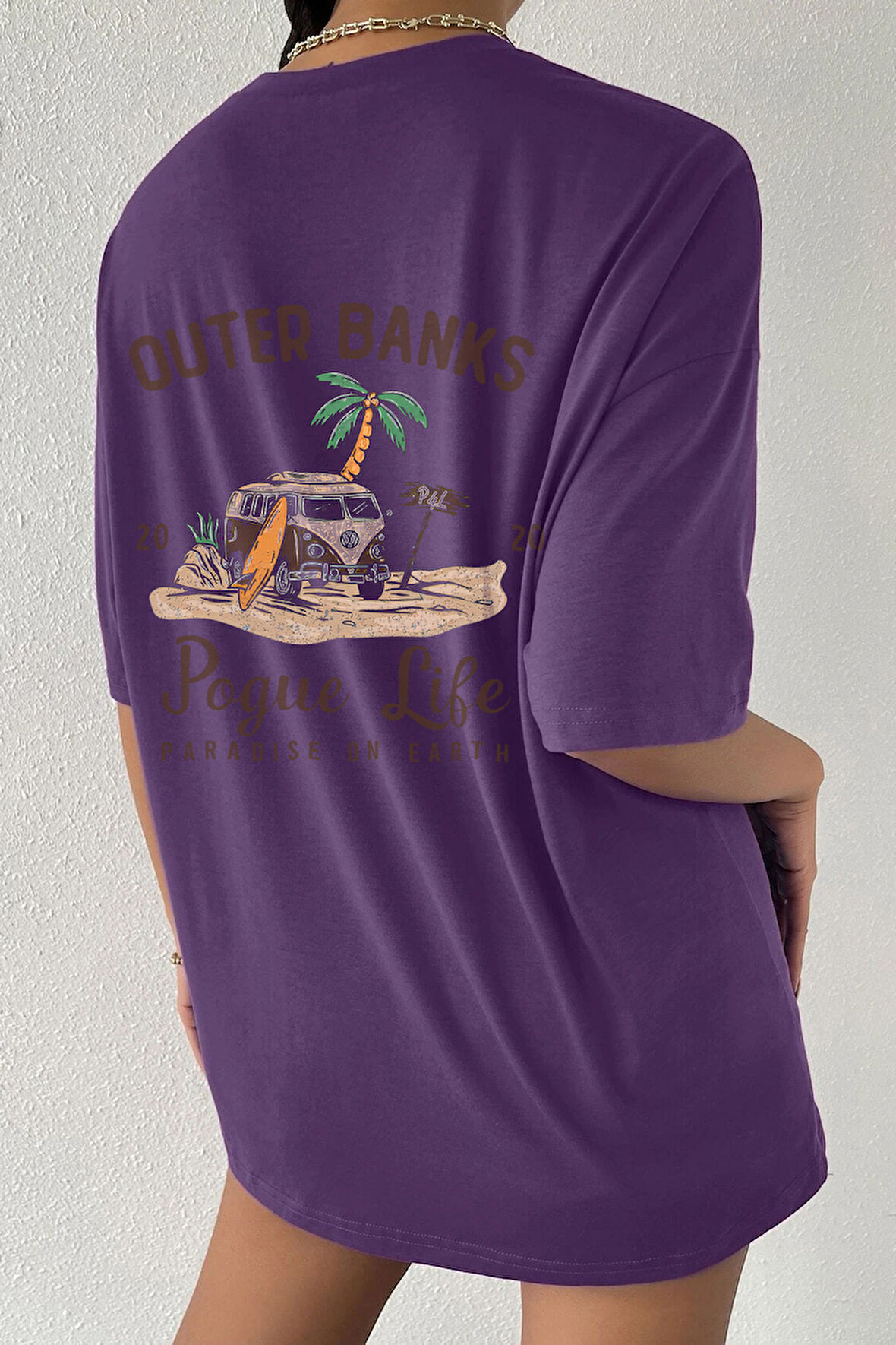 Unisex Outer Banks Baskılı Tasarım Tshirt