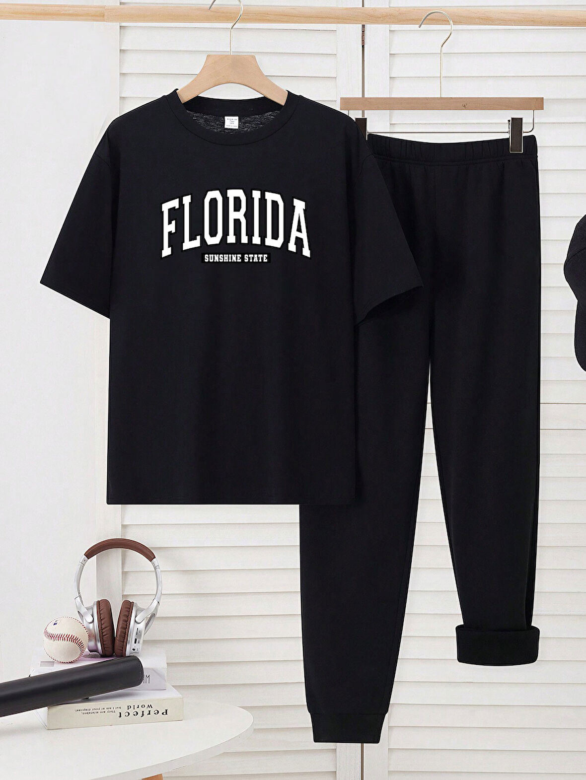 Unisex Florida Baskılı Eşofman Takımı