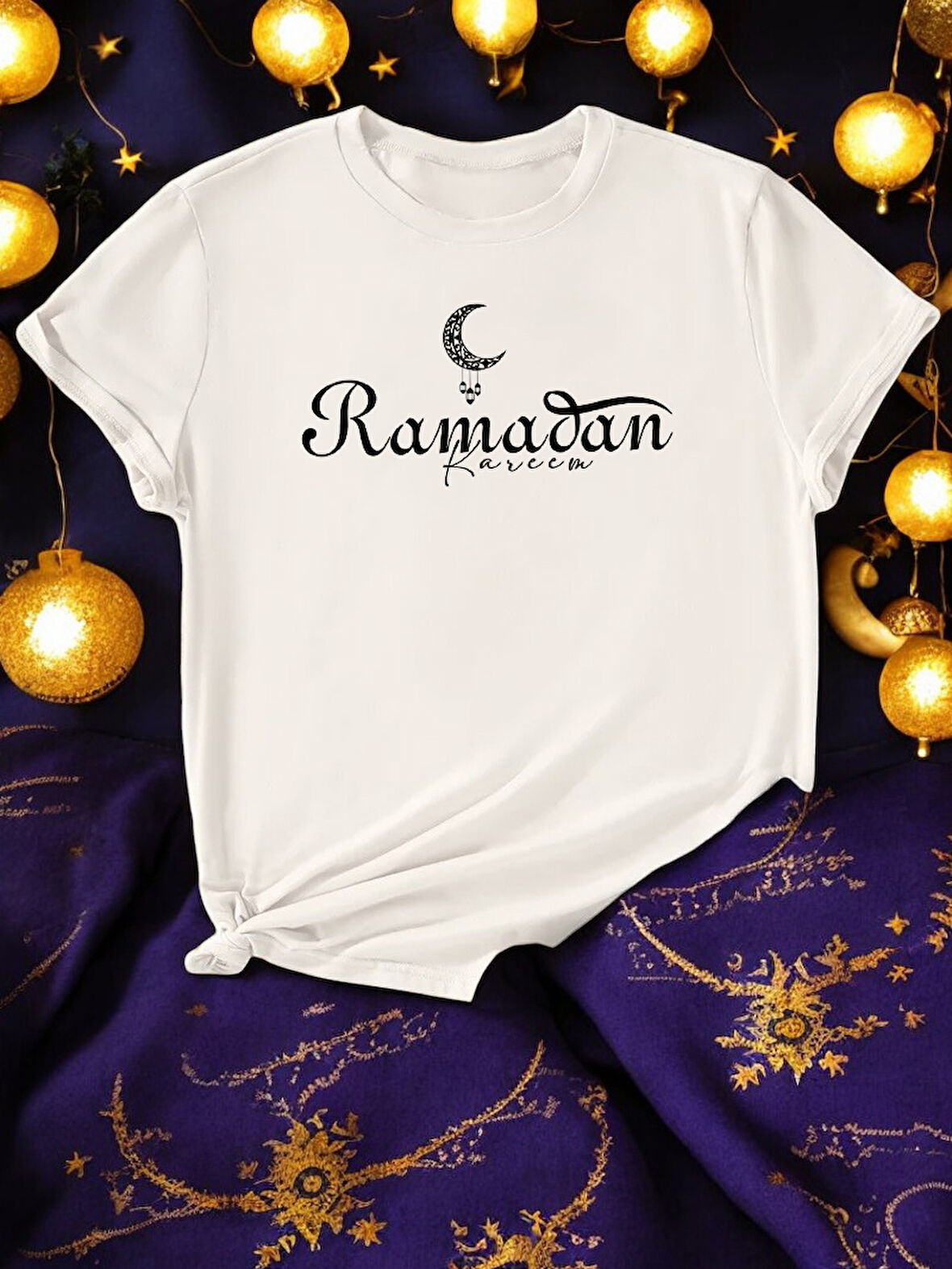 Ramadan Kareem Baskılı Tasarım Tshirt