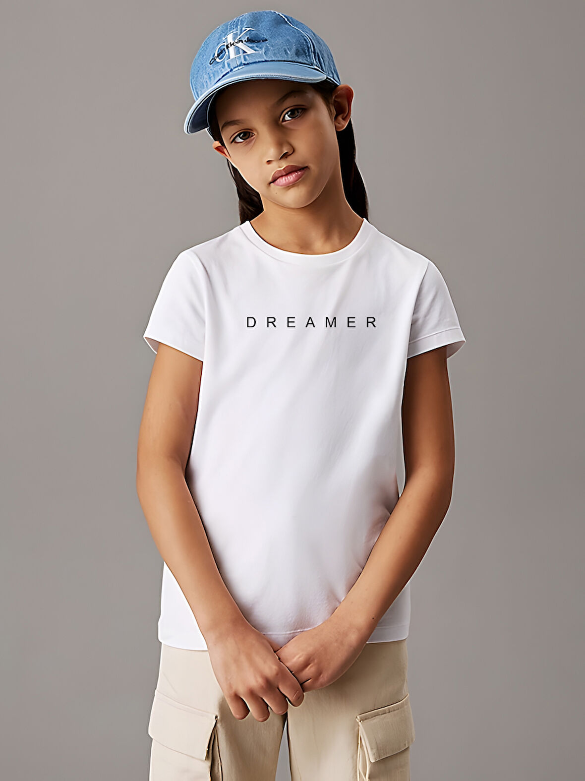 Çocuk Dreamer Baskılı Pamuklu Tshirt