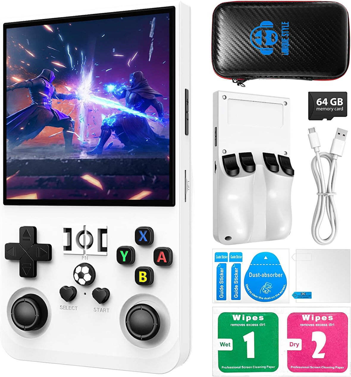 Konsol Plus R36S Max Retro El Oyun Konsolu 4.0'' IPS Ekranlı 18.000 Oyunlu