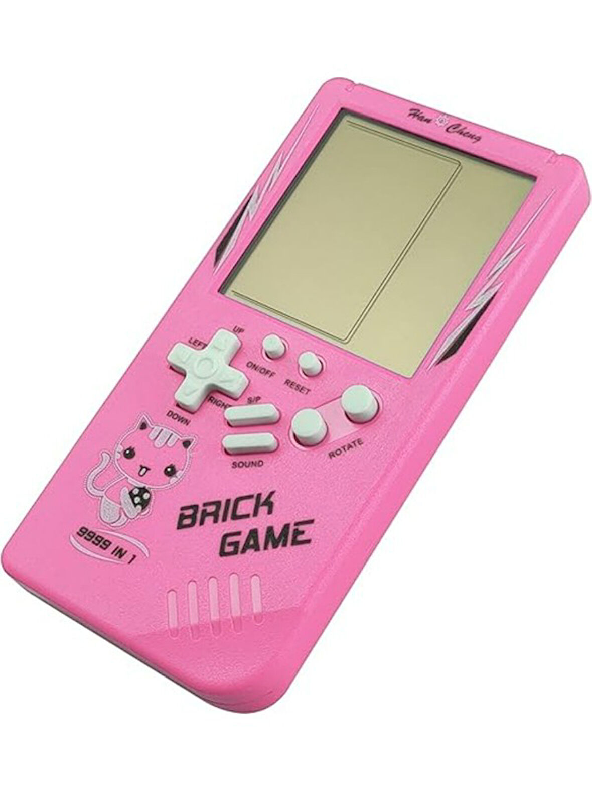 Tetris Oyun Konsolu 23 Bulmaca Oyunu Bataryalı 3.5 Inç LCD Mini Taşınabilir Atari