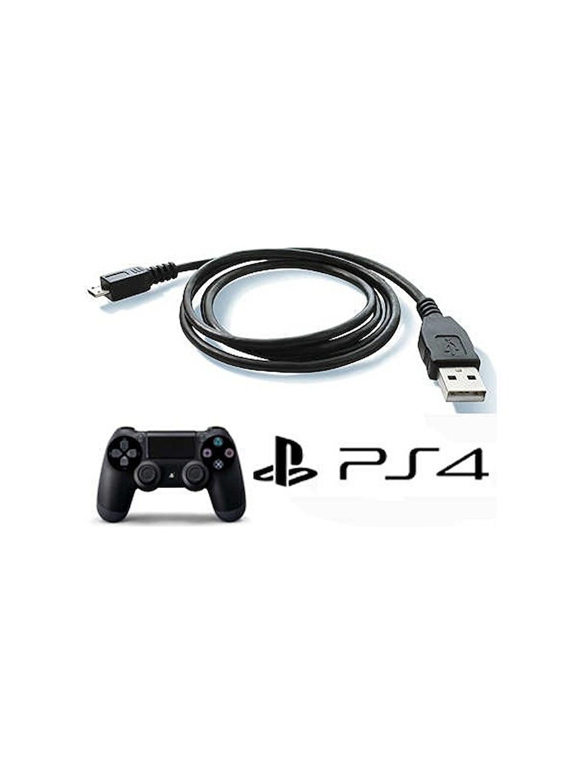 Ps4 Dualshock 4 Usb Şarj Kablosu Playstation 4 Charcing Cable