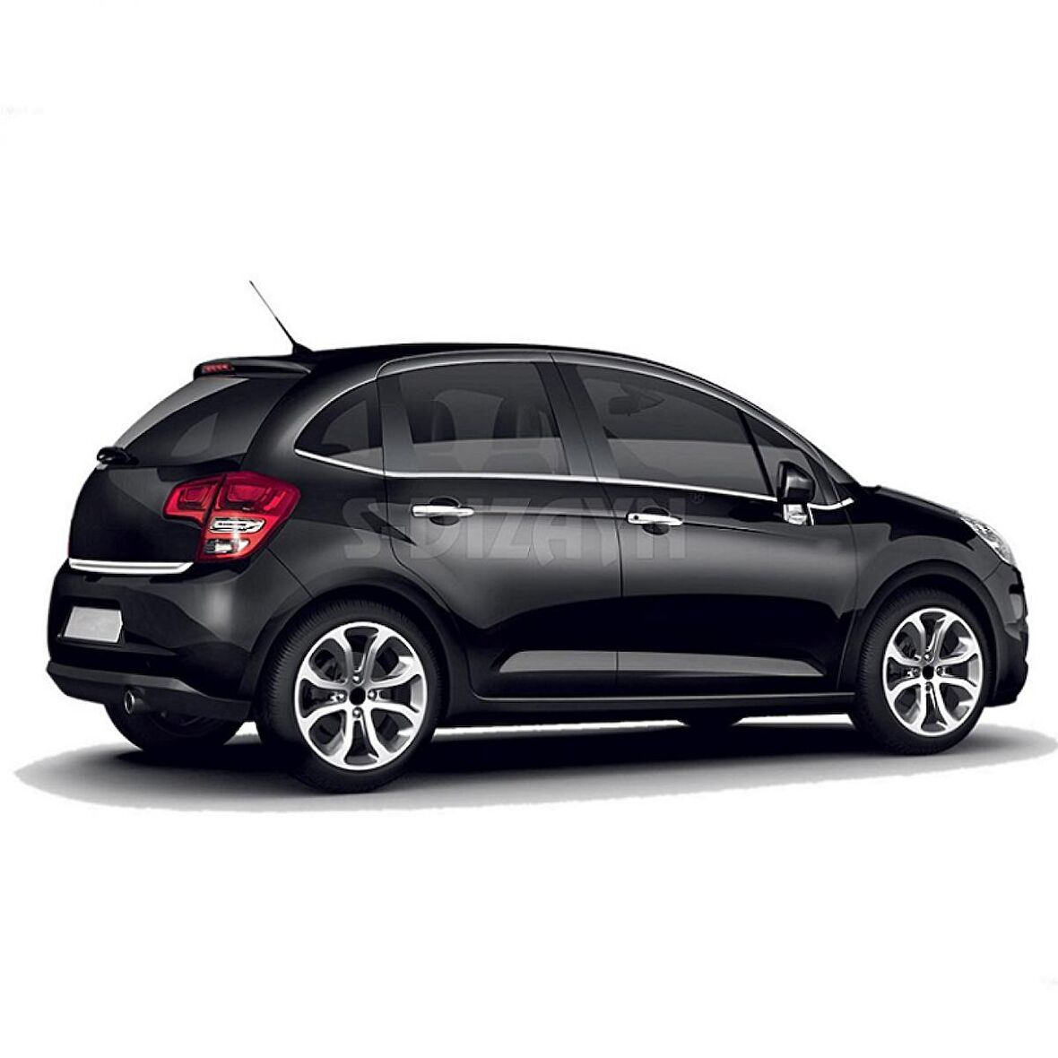 S-Dizayn Citroen C3 Krom Kapı Kolu 4 Kapı 2010-2016