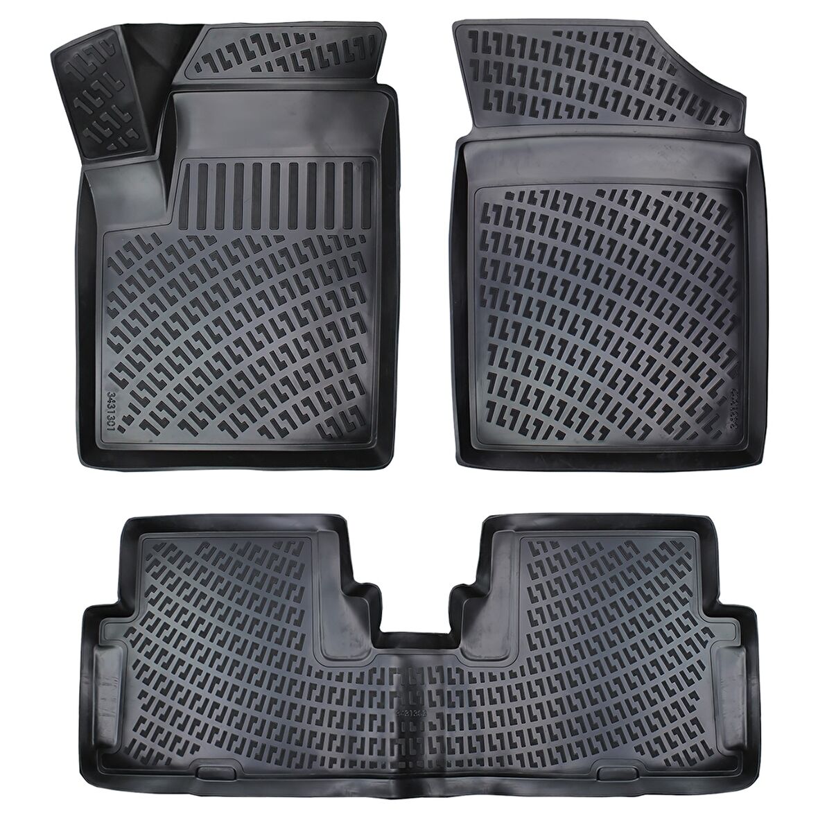 Citroen Berlingo 1998-2008 Panelvan 3D Havuzlu Paspas