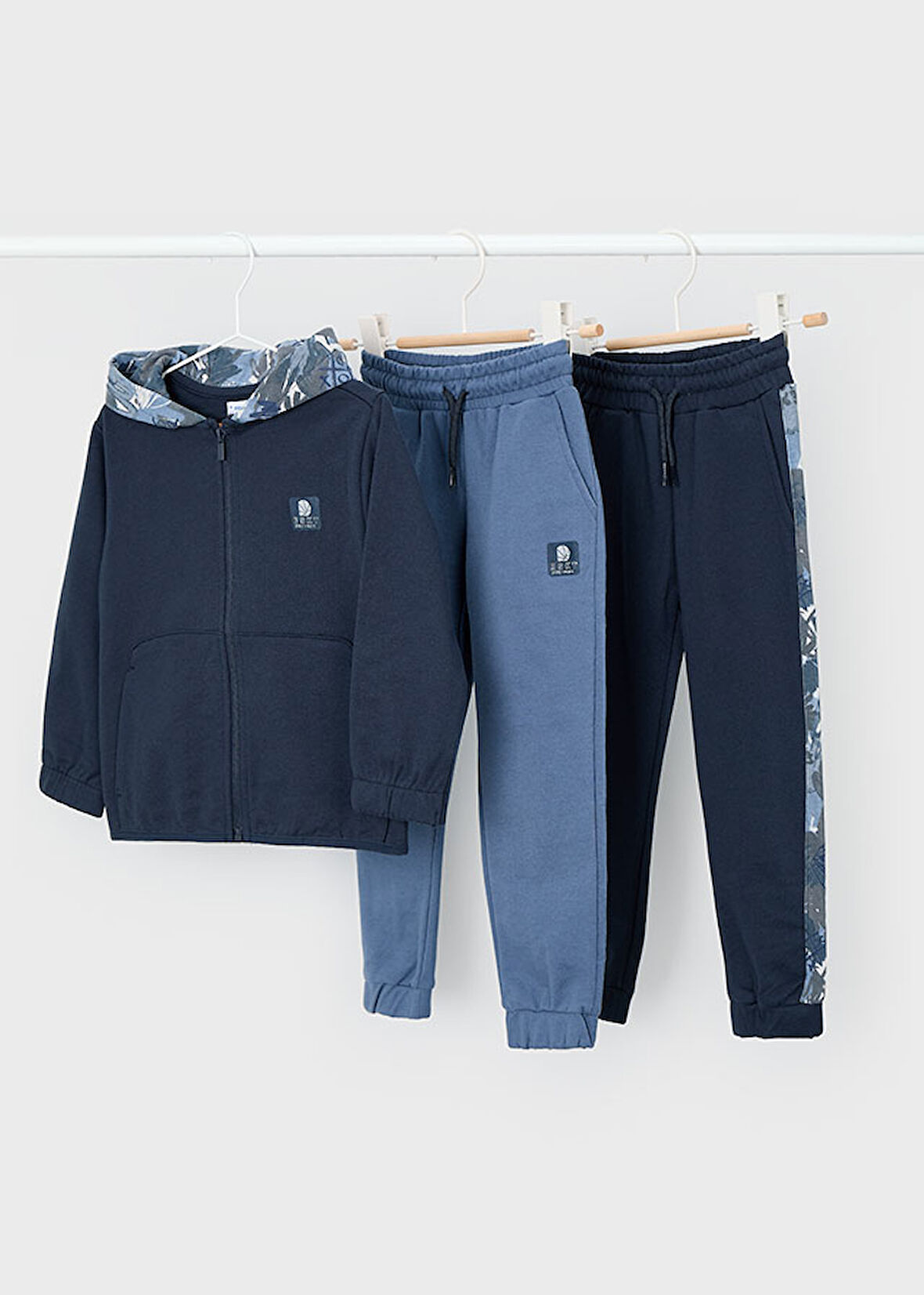 MAYORAL 4-10 YAŞ ARASI ÜÇLÜ TAKIM - LACİVERT