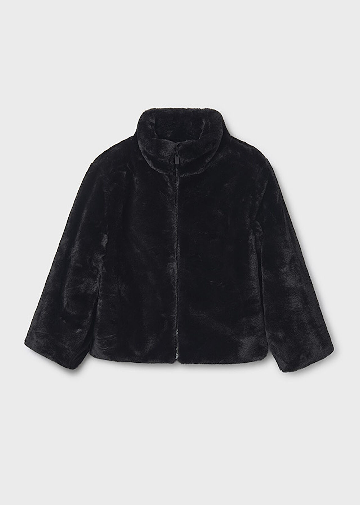 MAYORAL 10-16 YAŞ ARASI TÜYLÜ MONT - SİYAH