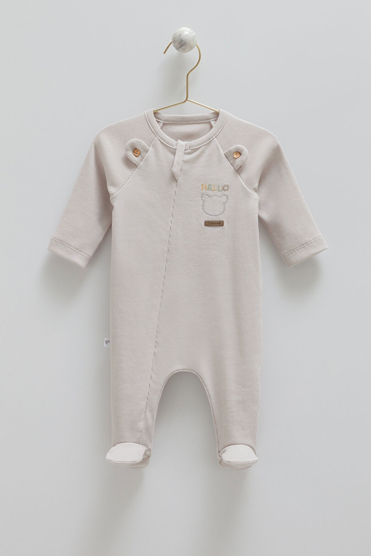 CARAMELL 01-06 AY BEDEN ARALIĞI FERMUARLI FOREST TULUM - GRİ