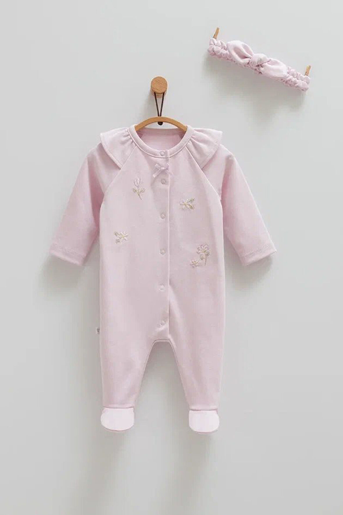 CARAMELL CUTE RABBİT BAND BEBEK TULUM SET - LİLA