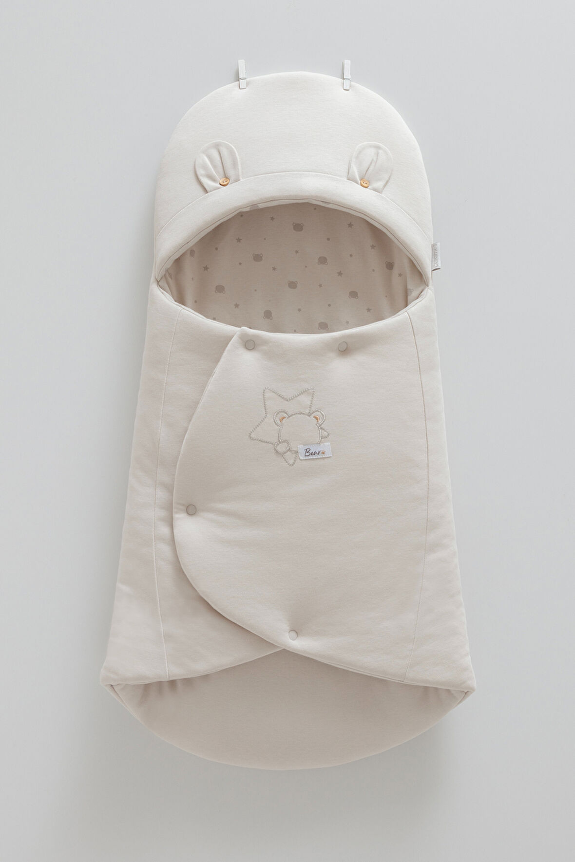CARAMELL CUTE BEAR ANA KUCAĞI - GRİ
