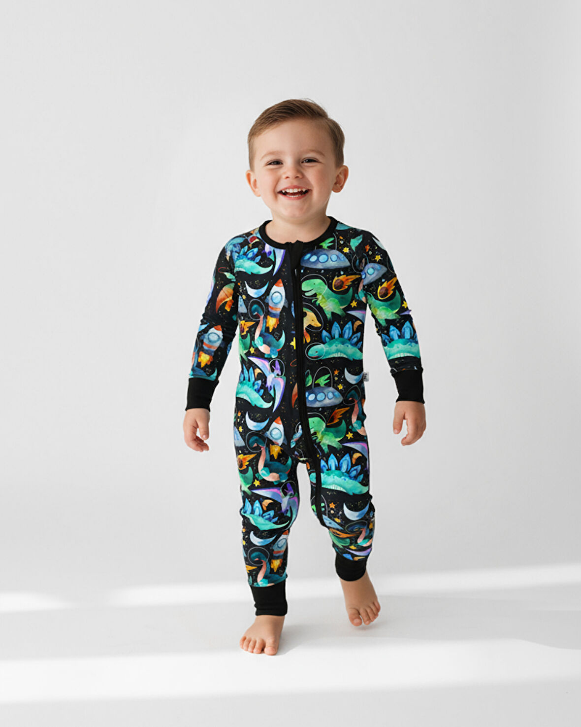 KIDZEE SPACE DİNO ZEE SUİT 1.0 TOG UYKU TULUM (01-03 YAŞ) - ÇOK RENKLİ