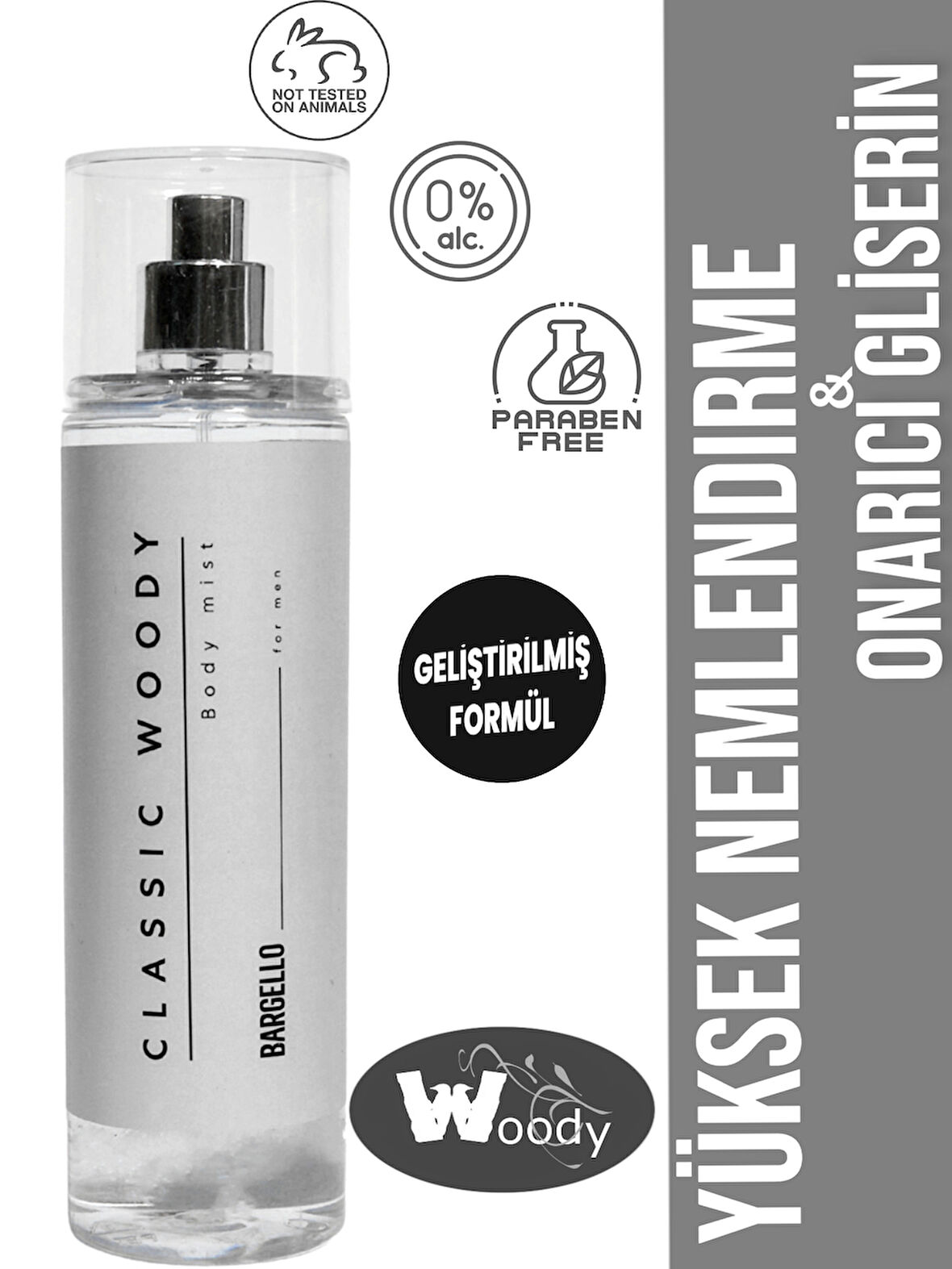BARGELLO WOODY ERKEK 200 ML BODY MİST EDT