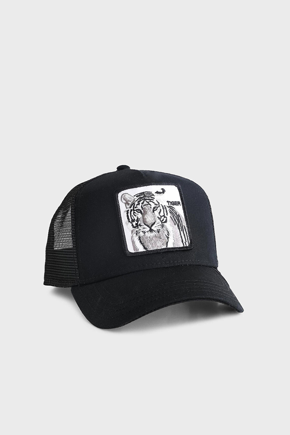 Goorin Bros 101-0392 The White Tiger Pamuklu Animal Desenli Şapka Unisex ŞAPKA 1010392