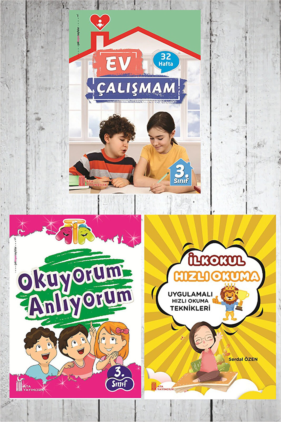 3.Sınıf Ev Çalışmalarım+Okuyorum Anlıyorum+Hızlı Okuma