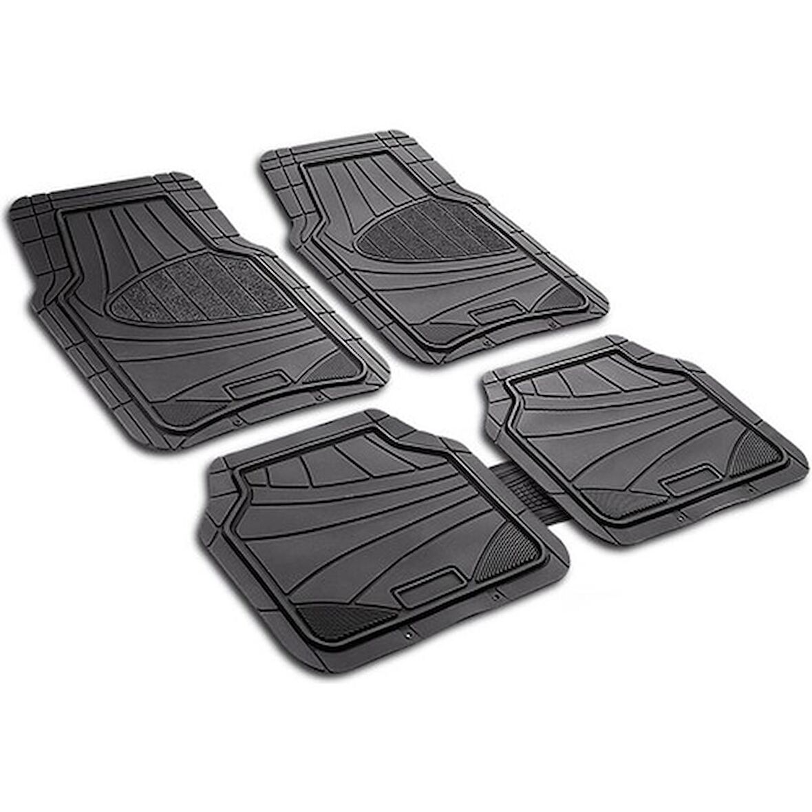 Daewoo Labo Kauçuk Oto Paspas Siyah