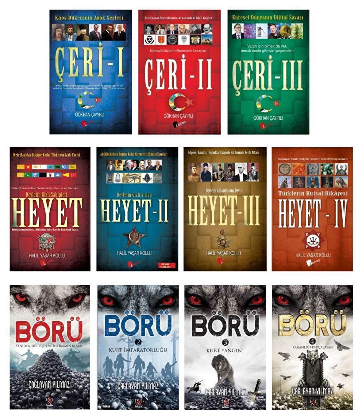 Çeri Heyet Börü Seti 11 Kitap