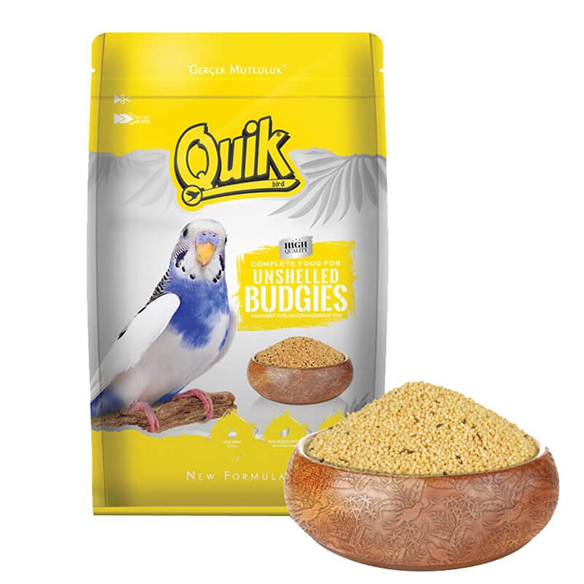 Quik Kabuksuz Muhabbet Kuşu Yemi 400 gr