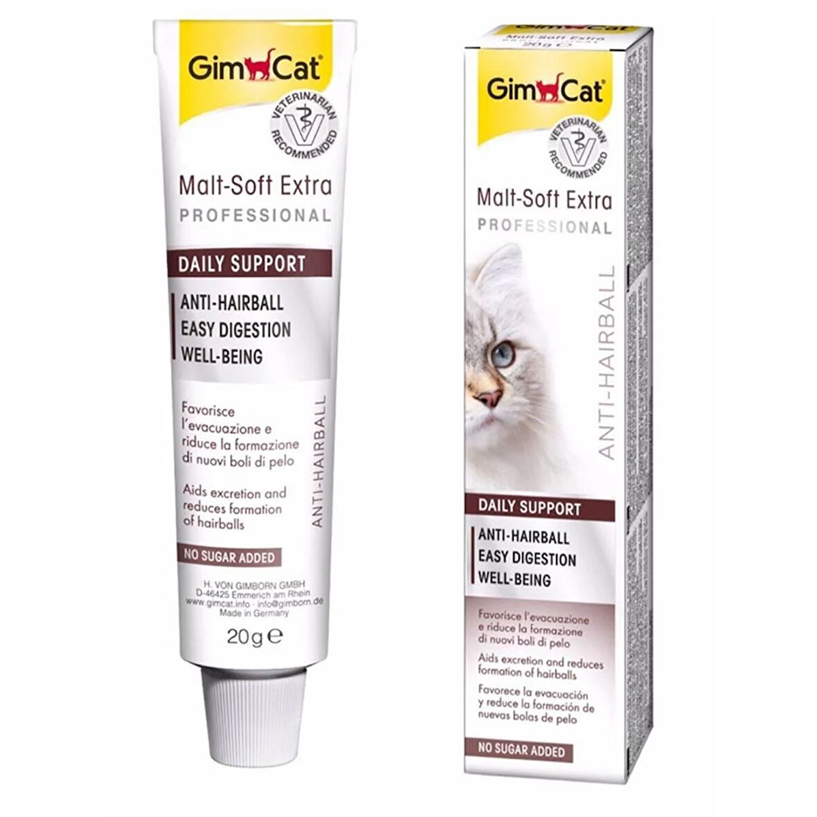 Gimcat Kedi Macunu Anti-Hairball 100gr