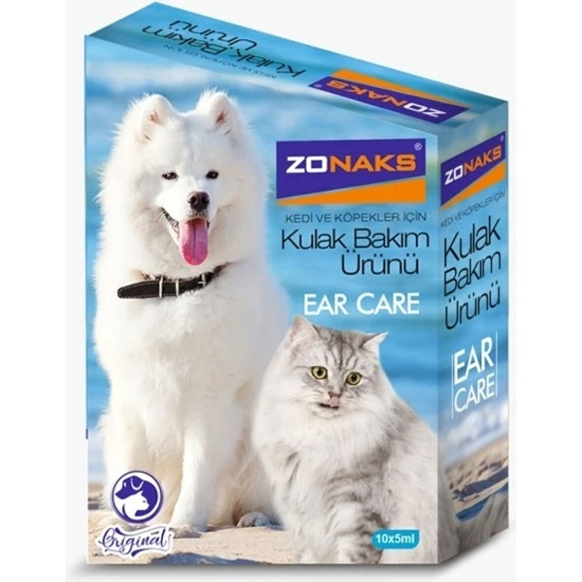 Yetkili Satıcı - Zonaks Premium Kedi ve Köpek Kulak Temizleme Solisyonu