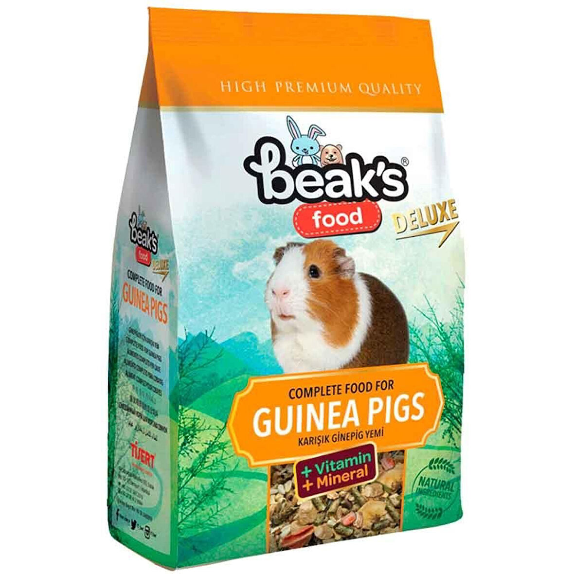 Beaks Karışık Gine Pig Yemi 500 gr