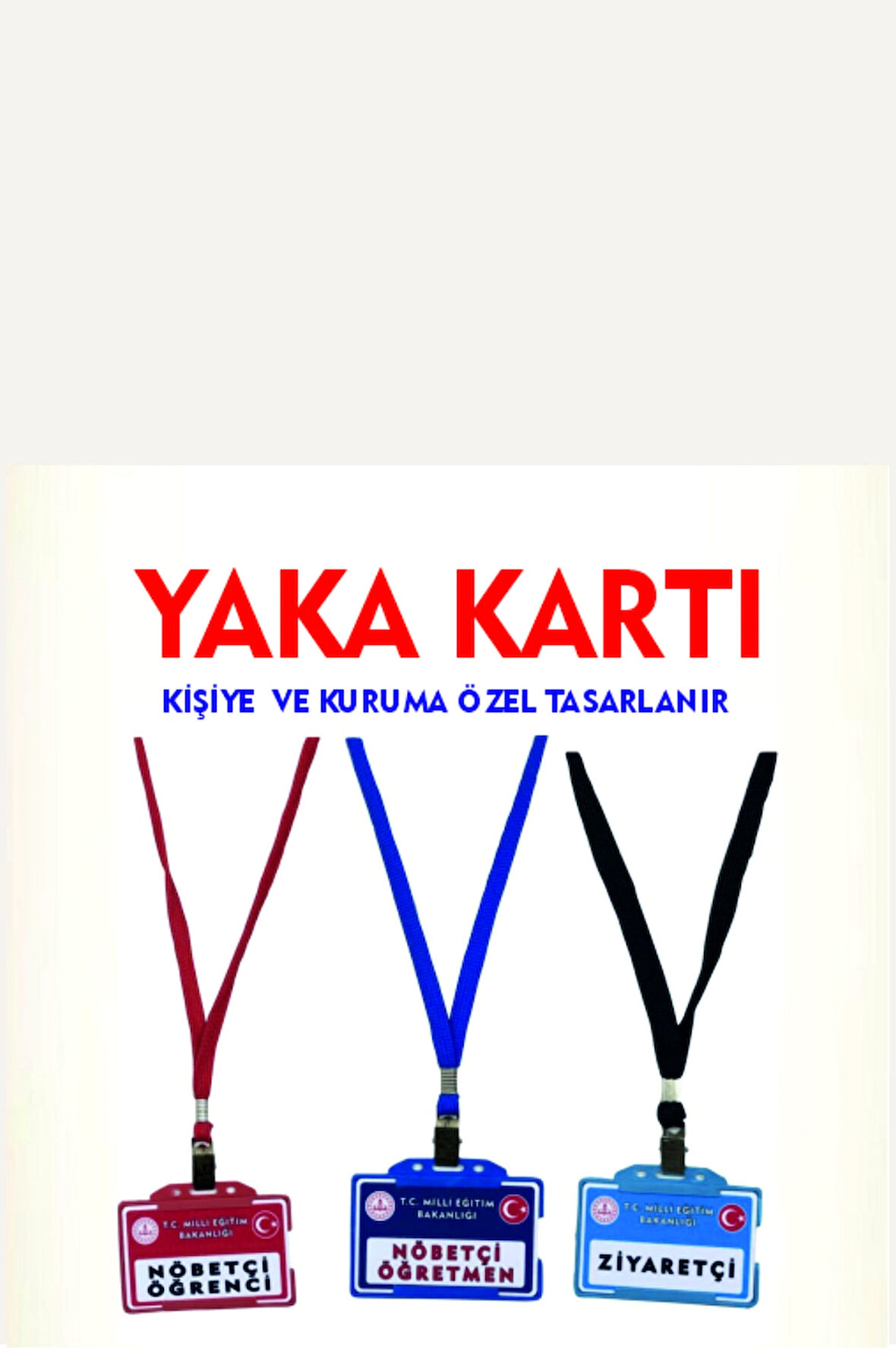 YAKA KARTI 10 ADET