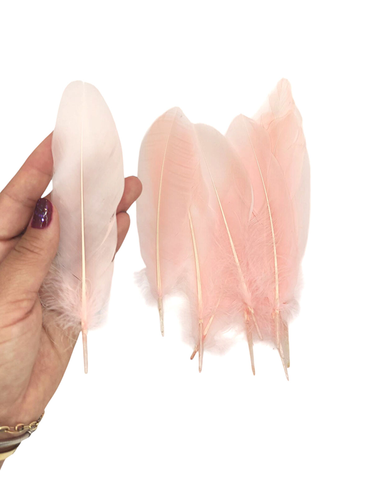 Pudra Tüy El İşi Tüyleri, Okul Öncesi Etkinlik Tüy 10 Lu - 1 Paket