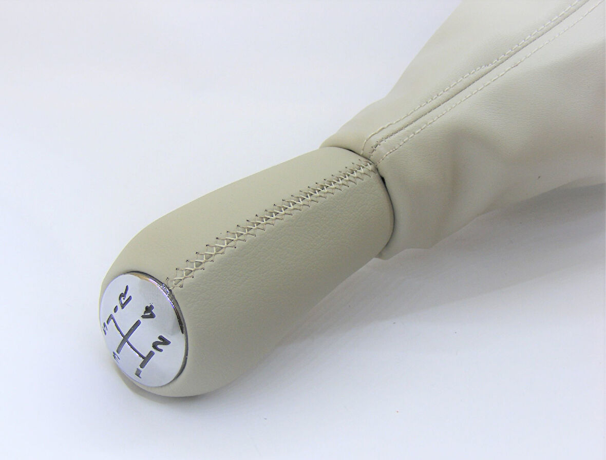 Renault Megane 2 Bej Deri Vites Topuzu Ve Vites Körüğü (Krem Deri)