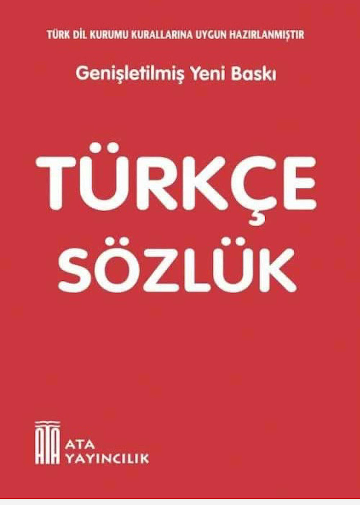 Ata Türkçe Sözlük (Plastik Kapak)