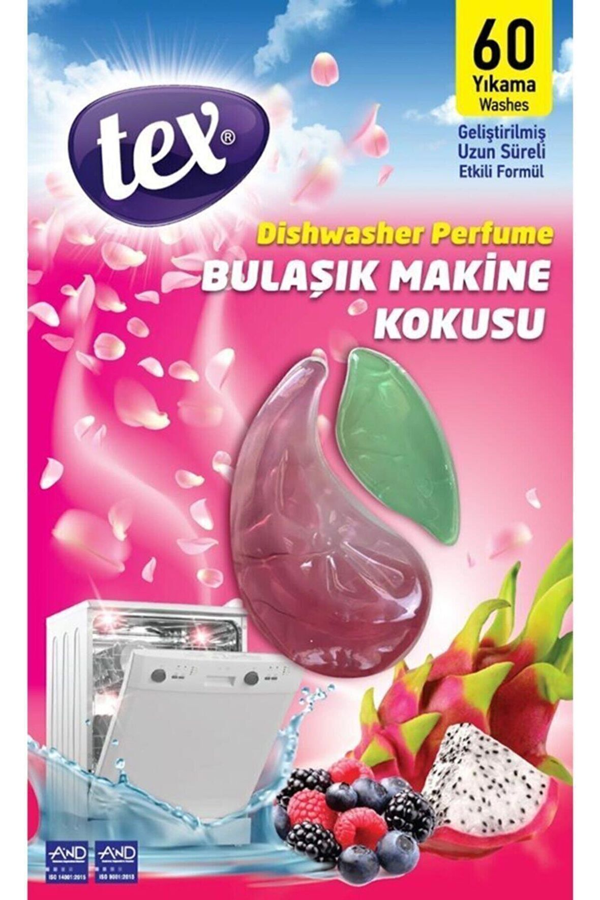 Bulaşık Makine Kokusu 60 Yıkama x 2'li