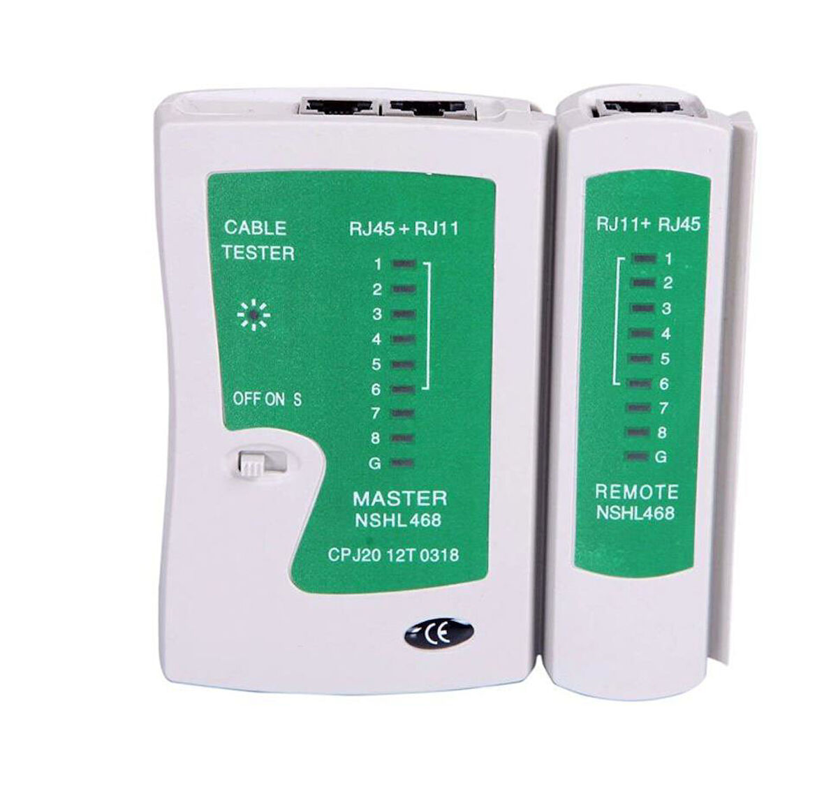 RJ45 RJ11 NETWORK KABLO TEST ADSL İNTERNET KABLO TEST CİHAZI CAT5/6