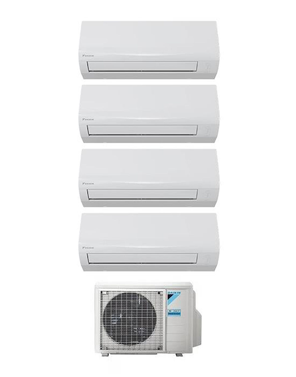 Daikin Sensira Multi Split Inverter Klima 1+4 Sistem (5MXM90) 9+9+9+12 BTU 9,0 kW R32 Dış Ünite