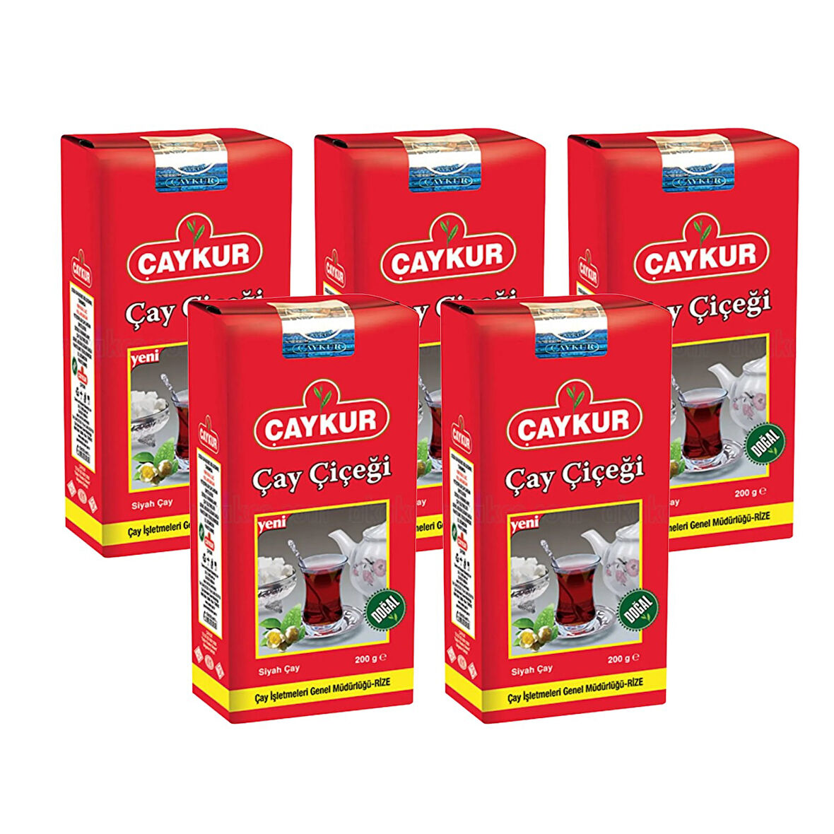 Çaykur Çay Çiçeği 200 Gr X 5 Adet