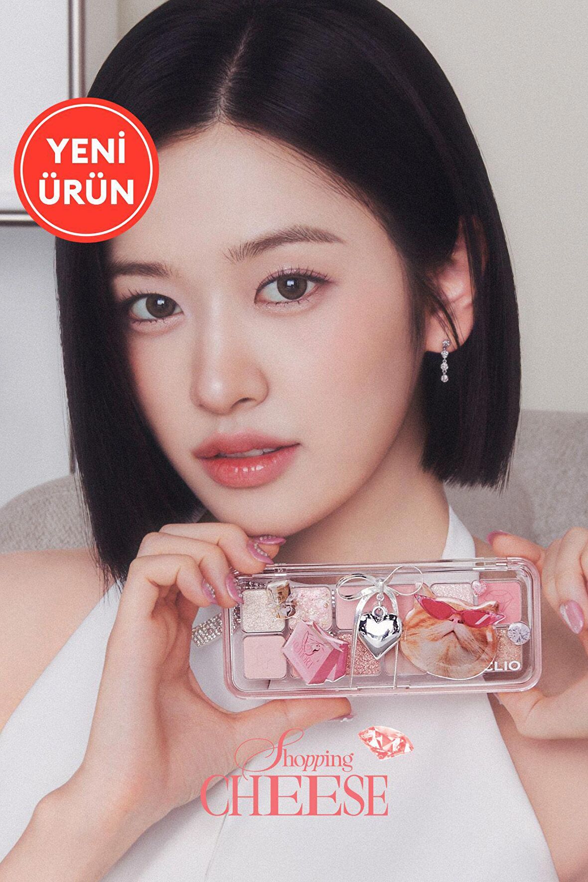 Hafif Dokulu Yoğun Renklere Sahip Göz Farı Paleti Clio Pro Eye Palette Air (11 Shopping Cheese)