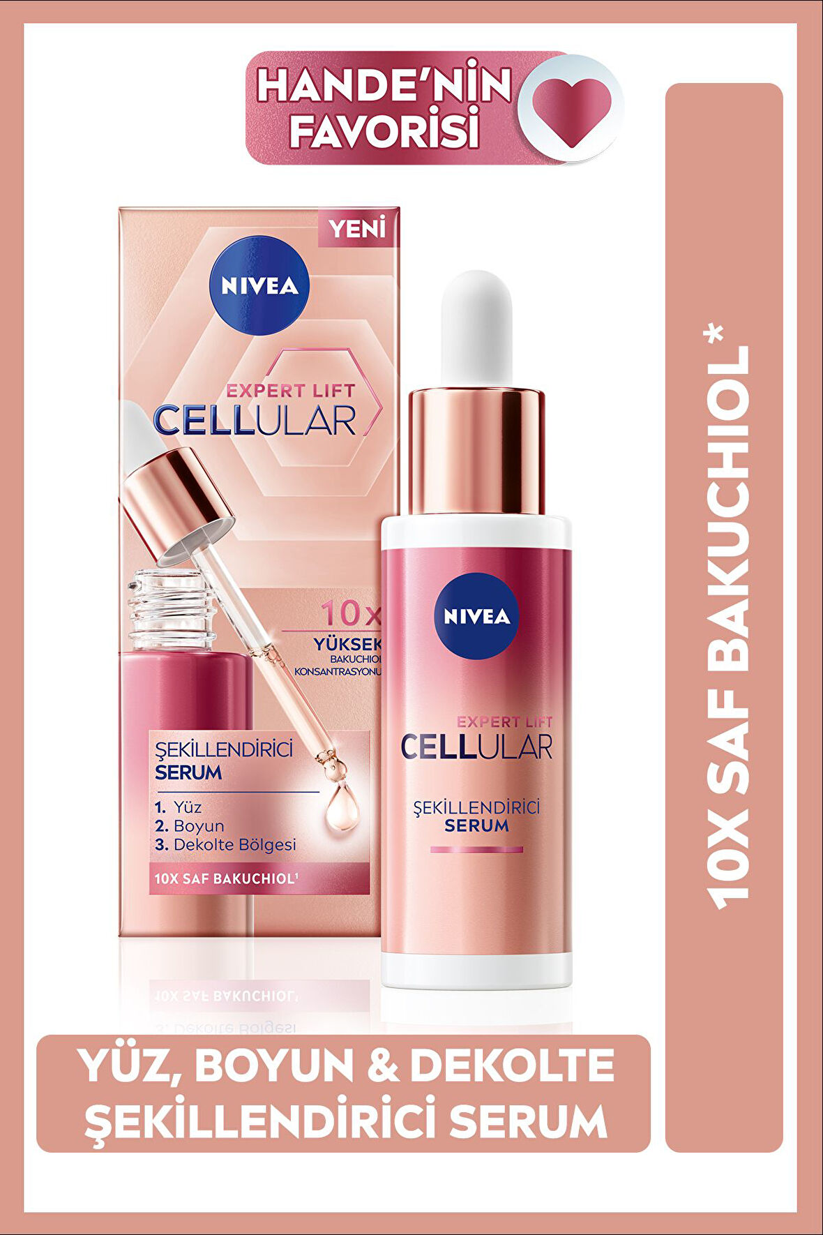 Cellular Expert Lift Şekillendirici Serum 30ml, Yüz, Boyun Ve Dekolte Bölgesi Yaşlanma KArşıtı