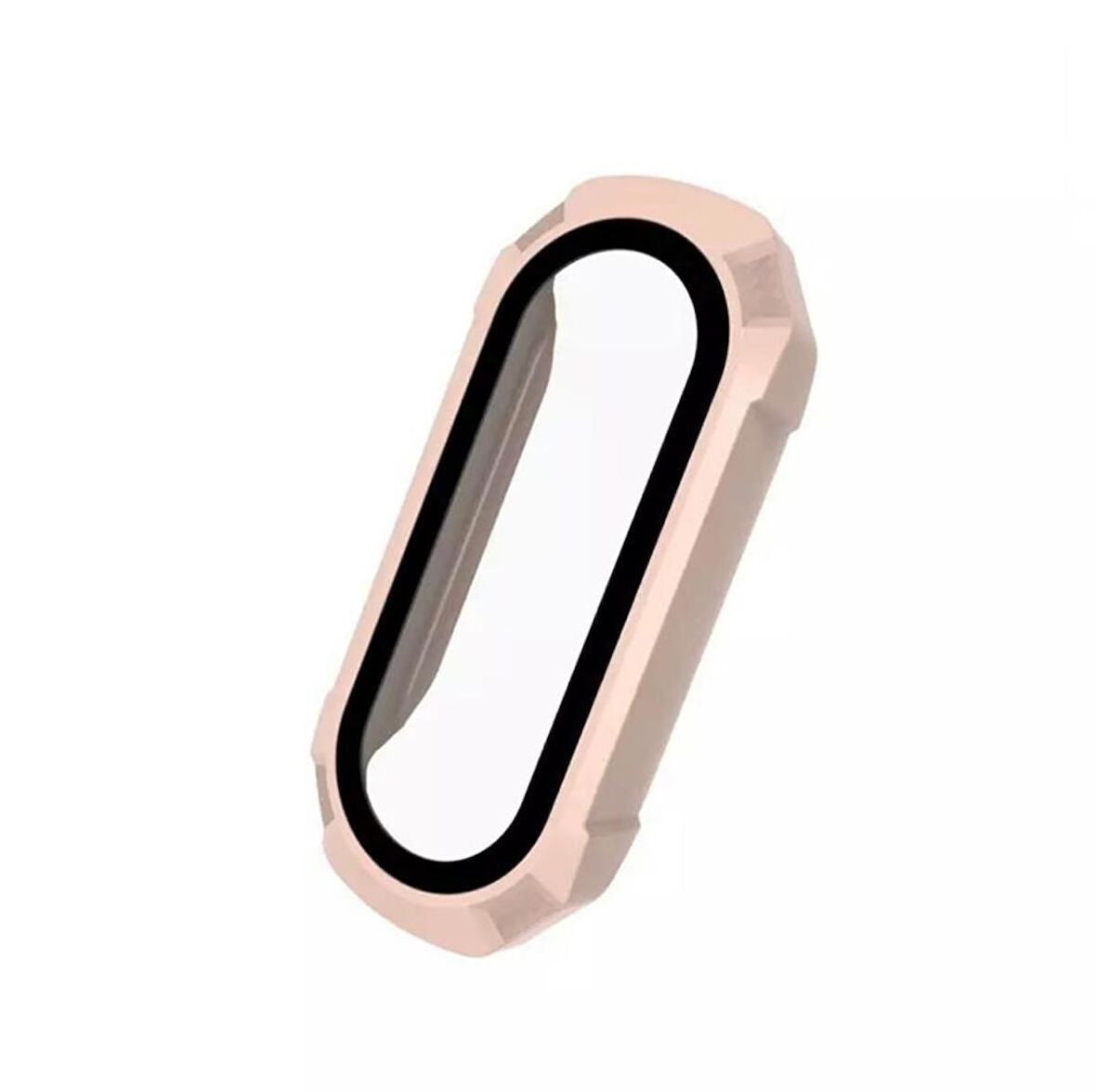 Xiaomi Mi Band 7 Uyumlu Ekran Ve Kasa Koruyucu Silikon Kılıf 360 Tam Koruma