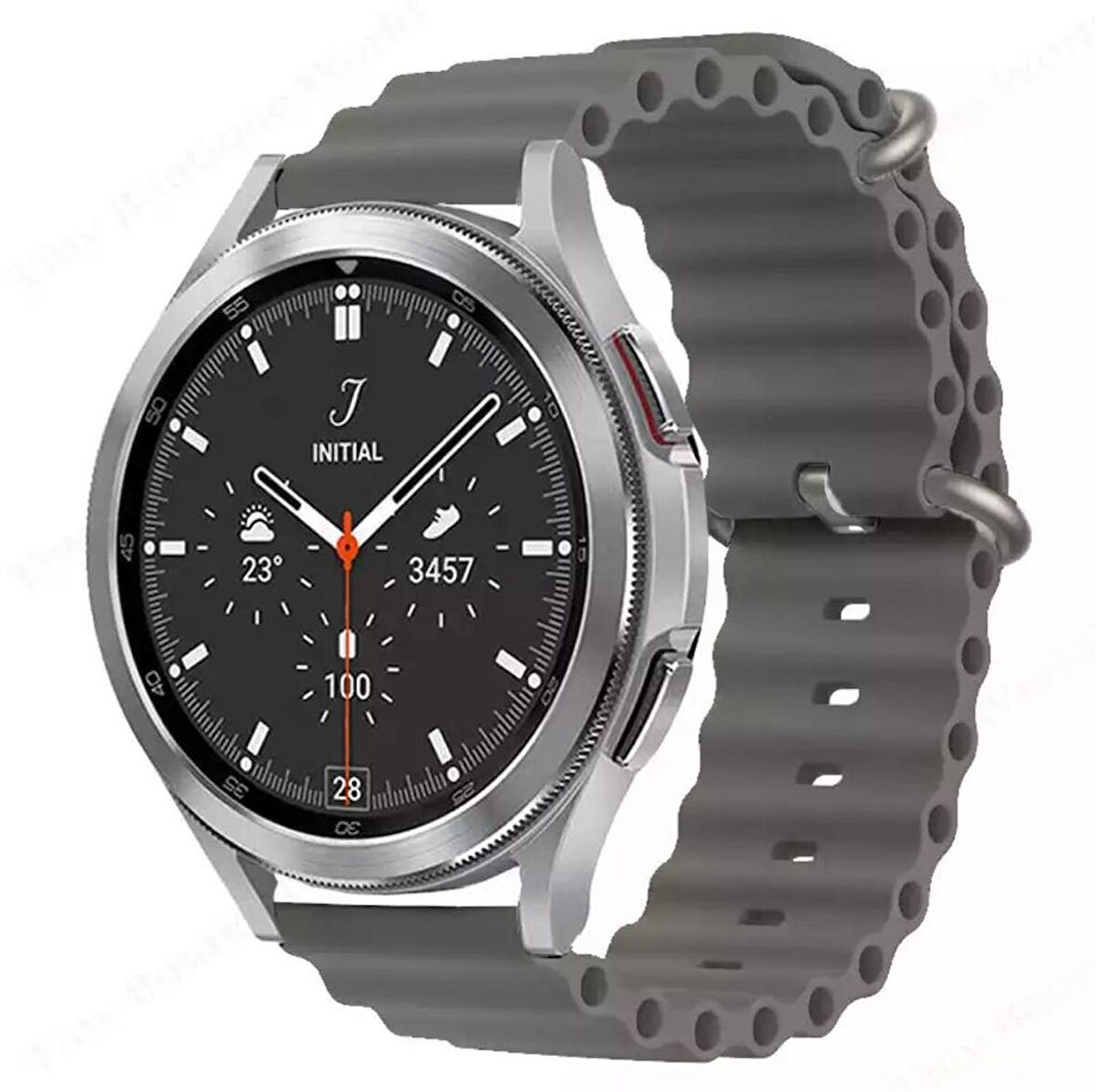 Huawei Watch Gt/gt2/gt2 Pro/gt3/gt3 Pro/haylou Ls05 Uyumlu 46Mm Silikon Kordon Ocean Kayış