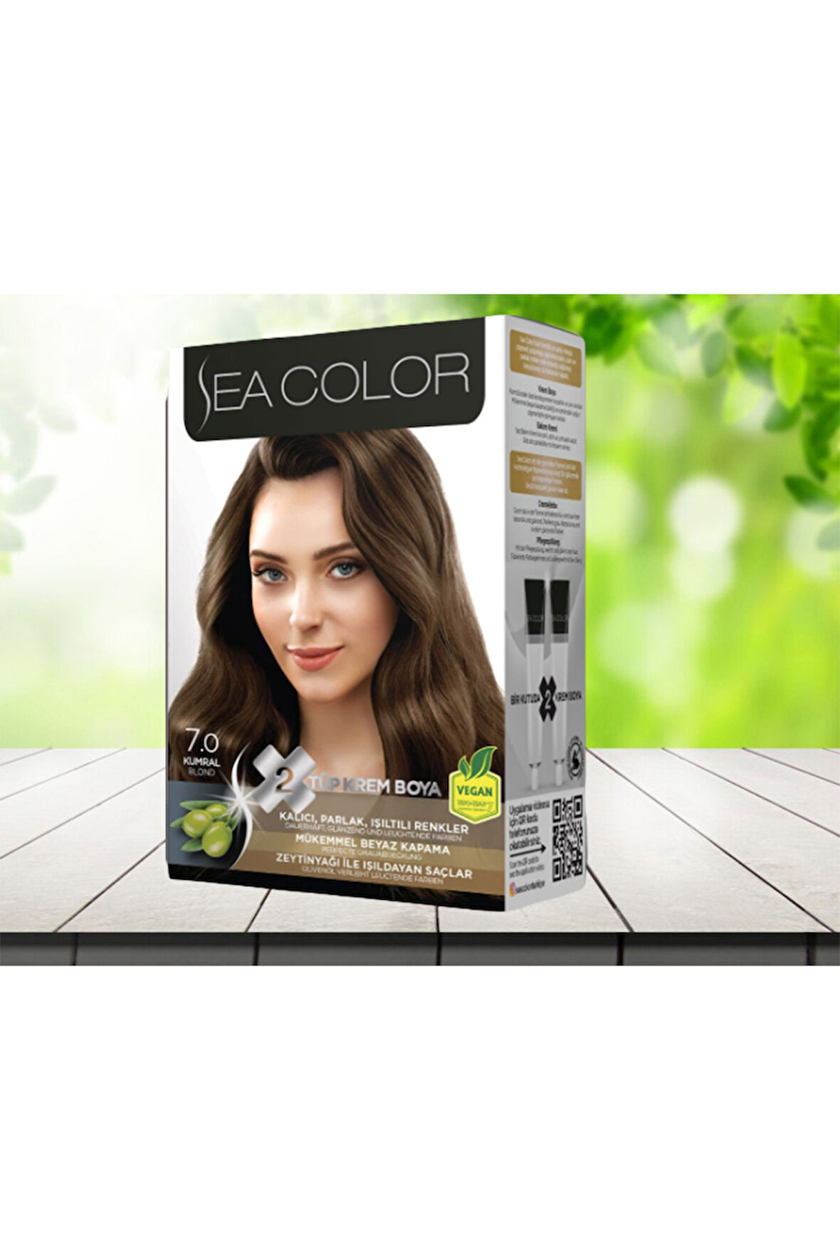 7.0 Saç Boyası Kumral 1 Adet