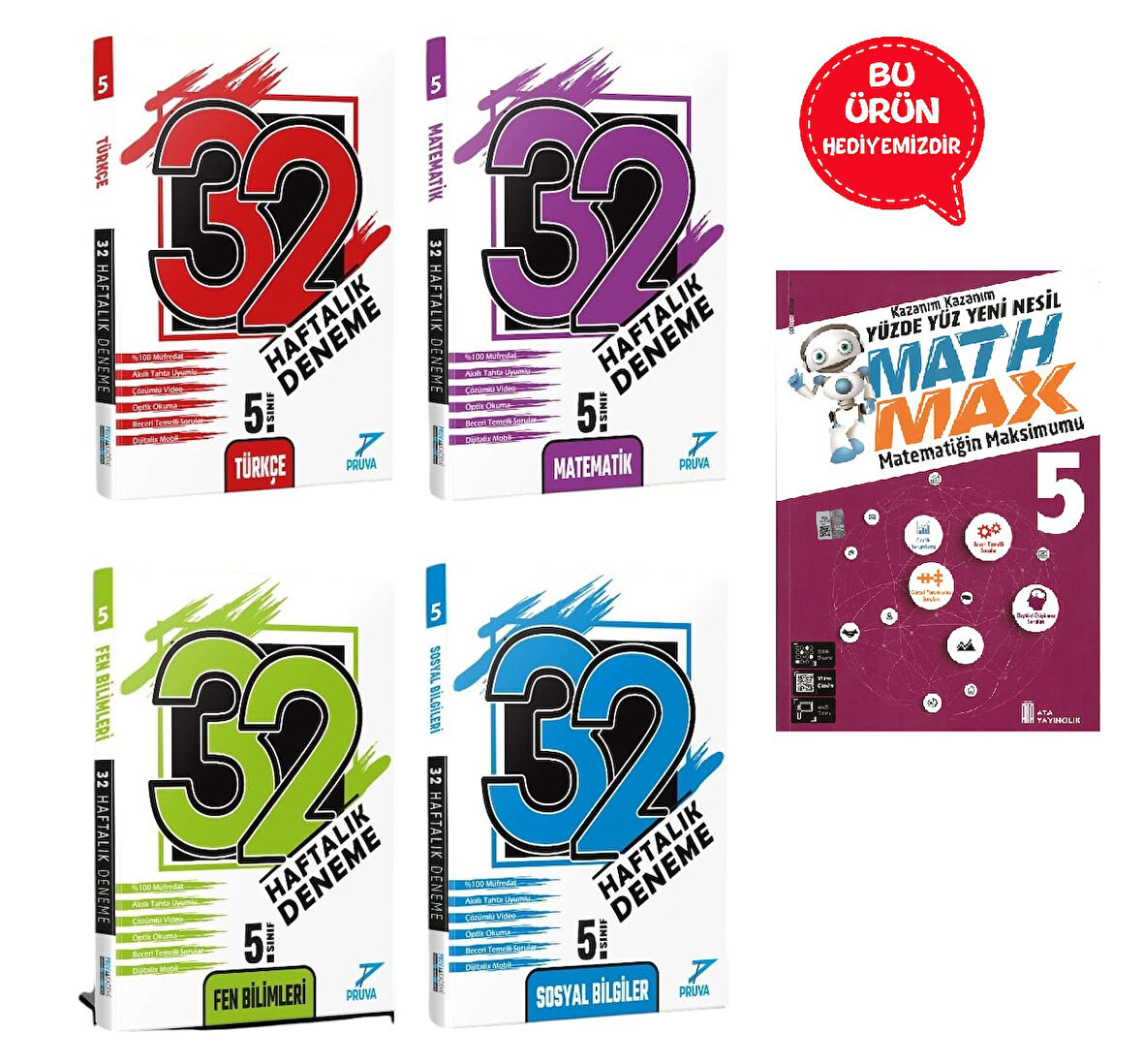 5.Sınıf 32 Haftalık Deneme Seti